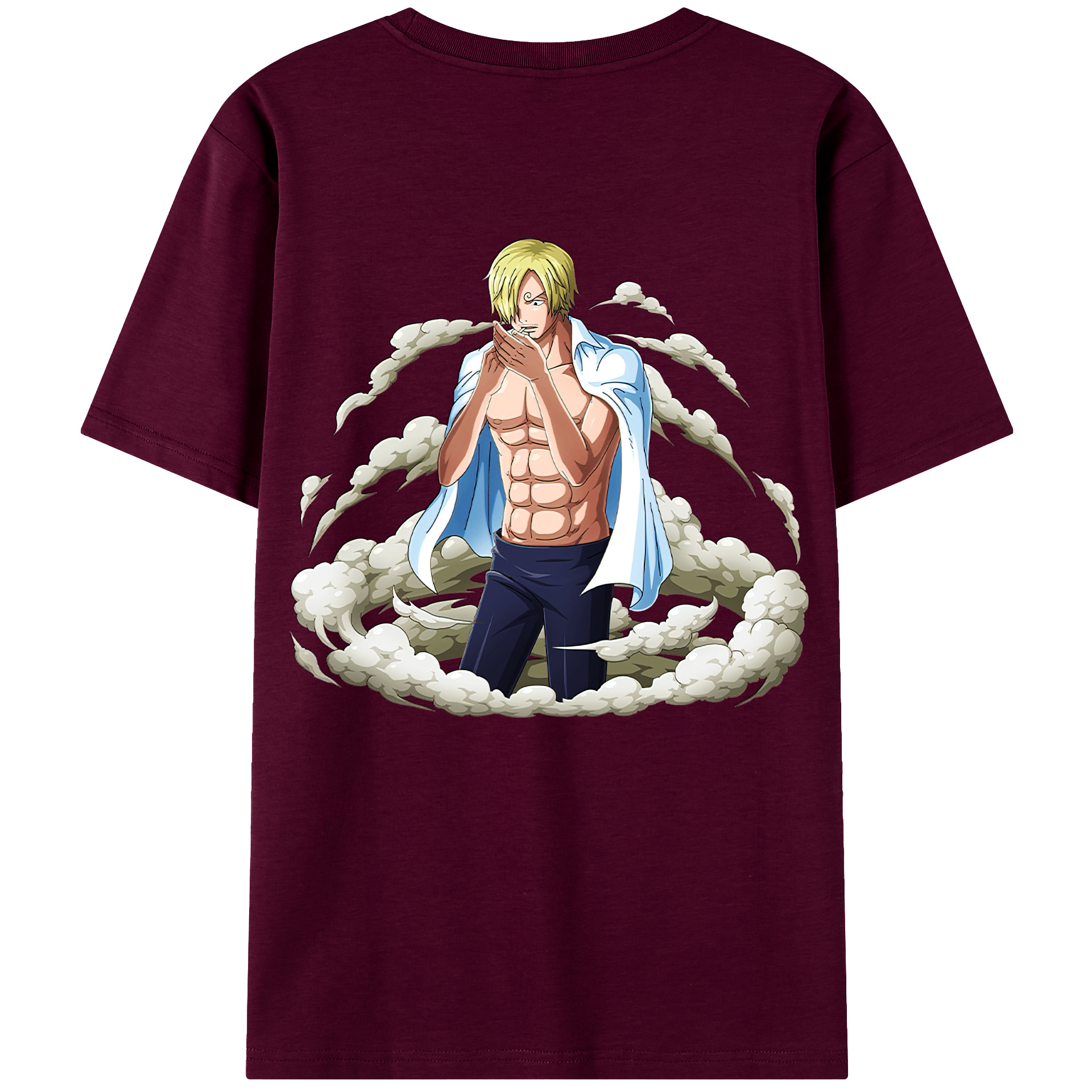 （画像用） ワンピース サンジ ONE PIECE Sanji レディース半袖Tシャツ(バックプリント)